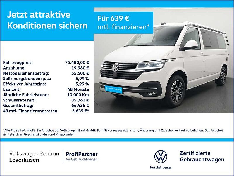 Volkswagen California T6.1 Ocean LED VIRT PDC SHZ KLIMA ACC