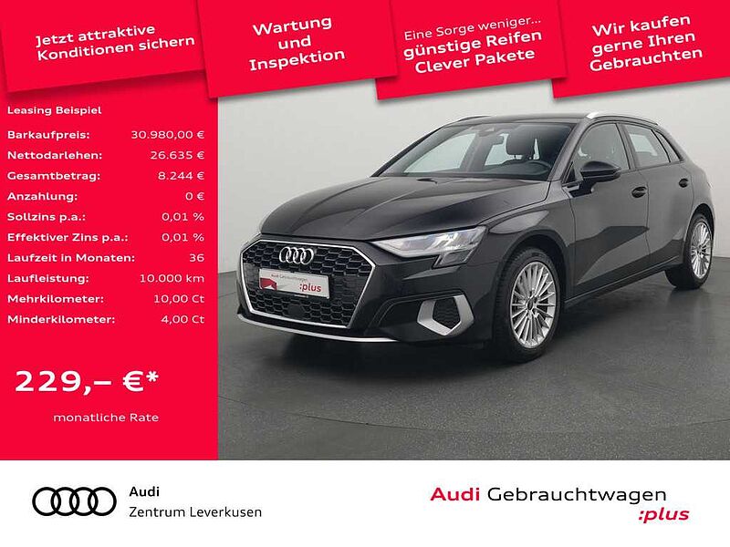 Audi A3 Sportback advanced NAVI VIRT ACC SHZ LED LED