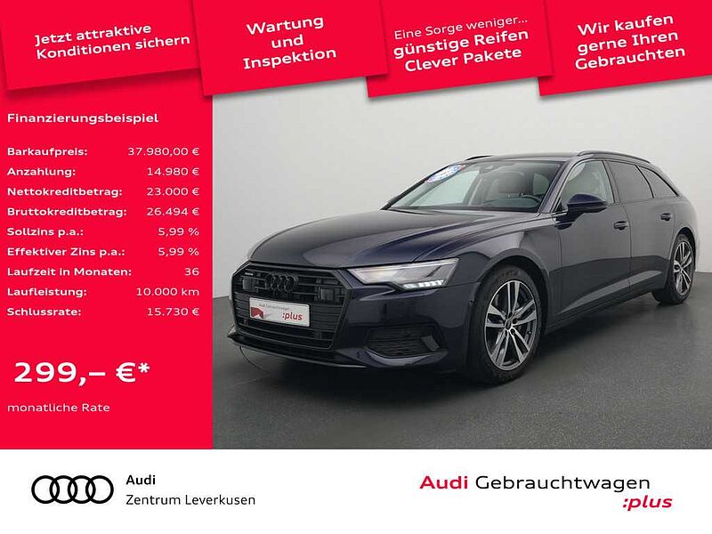 Audi A6 Avant 50 Sport quattro ACC LEDER HUD AHK NAVI