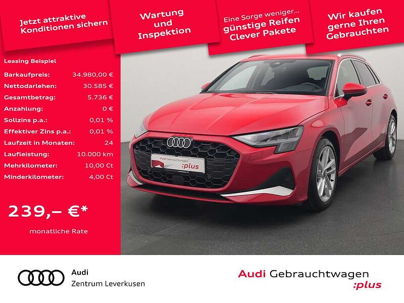Audi A3 Sportback advanced S-TRON LED SONOS AHK SHZ