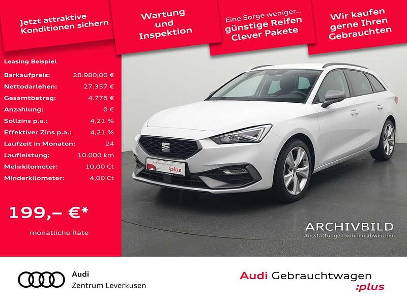 SEAT Leon LED VIRT KAM NAVI SHZ PDC