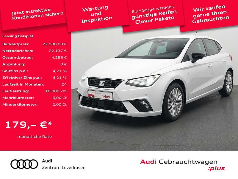 SEAT Ibiza TSI FR ACC NAVI KAM SHZ LED