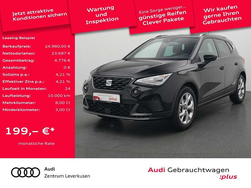 SEAT Arona TSI FR DSG NAVI VIRT LED KEYLESS ACC KAM