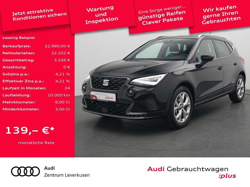 SEAT Arona FR TSI NAVI VIRT ACC LED KAM SHZ CARPLAY