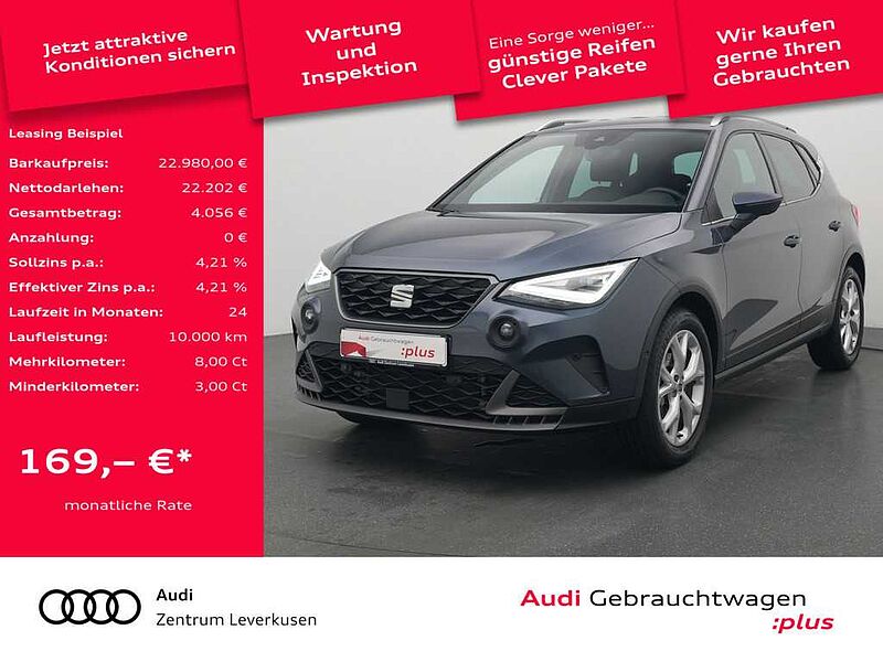 SEAT Arona TSI FR SPORTSITZE NAVI VIRT KAM LED SHZ