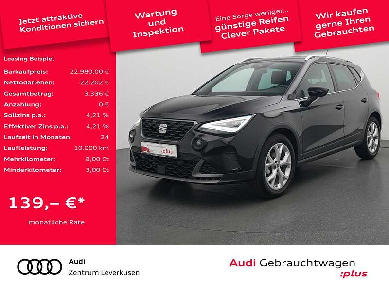 SEAT Arona FR NAVI VIRT APP CONNECT ACC KAM LED