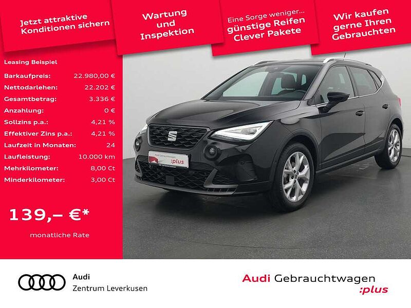 SEAT Arona FR TSI APP CONNECT NAVI VIRT ACC KAM SHZ