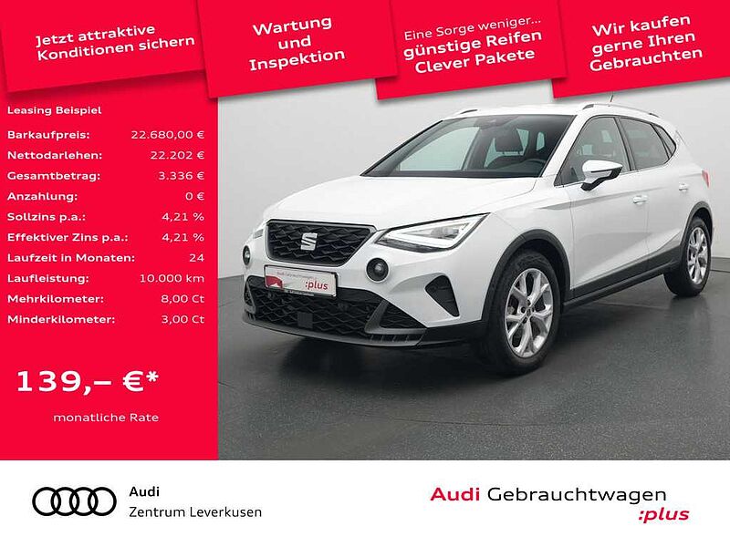 SEAT Arona FR NAVI VIRT ACC KAMERA LED SHZ