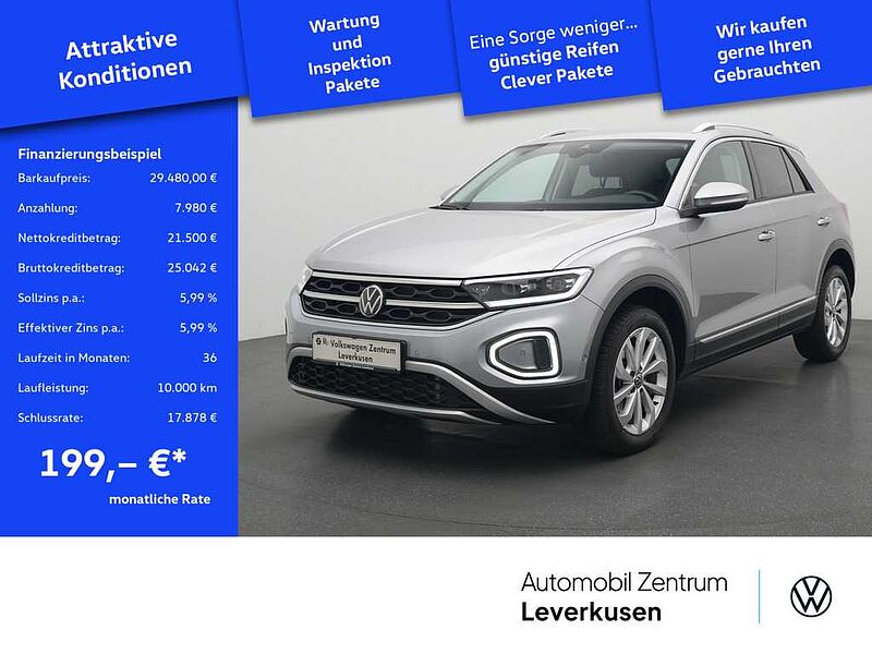 Volkswagen T-Roc Style DSG AHK ACC NAVI APP KAM SHZ PDC