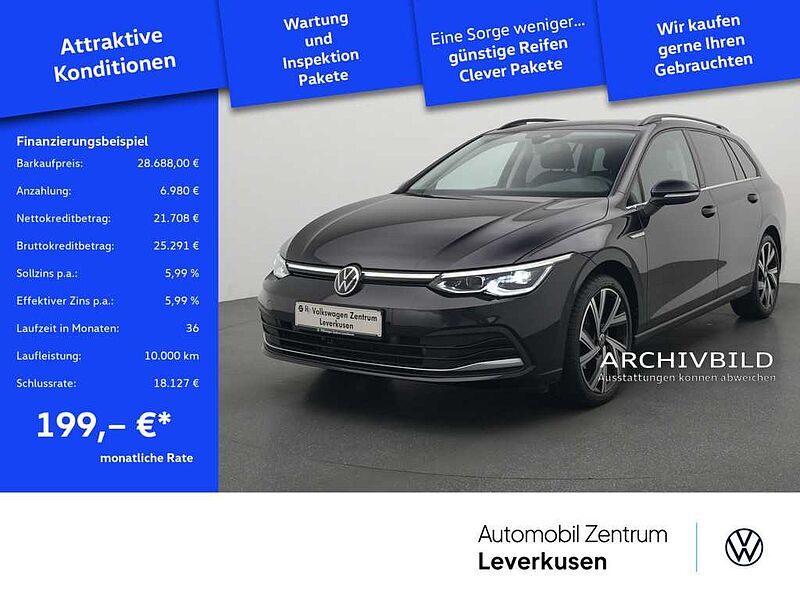 Volkswagen Golf VIII TDI Life DSG ACC NAVI SHZ PDC