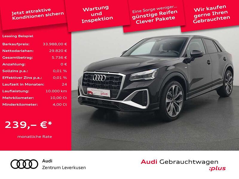 Audi Q2 S line MATRIX VIRT AHK SHZ PDC