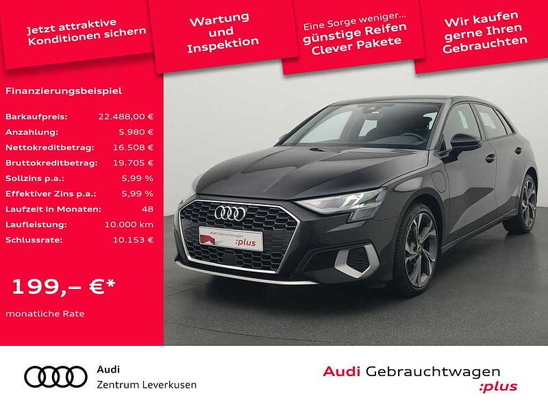 Audi A3 Sportback 40 e advanced LED SHZ PDC ACC KLIMA