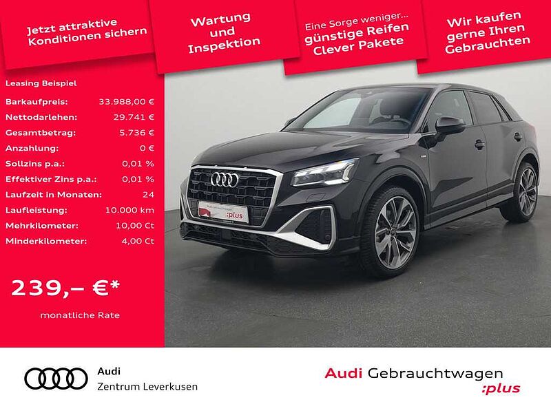 Audi Q2 1.0 30 TFSI S line MATRIX AHK SHZ PDC NAVI