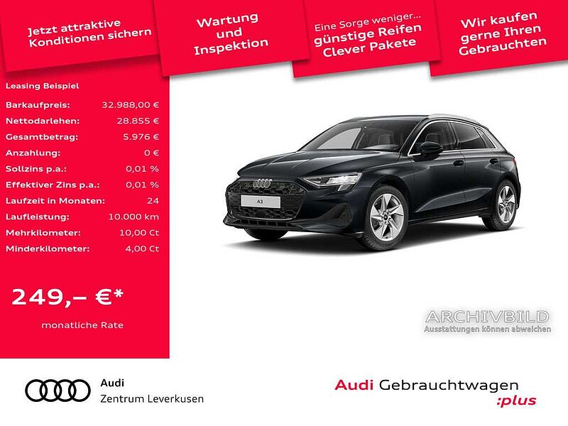 Audi A3 VIRT HUD SHZ B&O LED NAVI