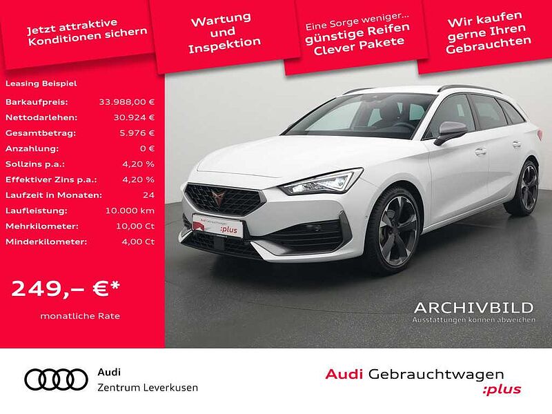 CUPRA Leon Sportstourer DSG VIRT LED KAM SHZ PDC NAVI