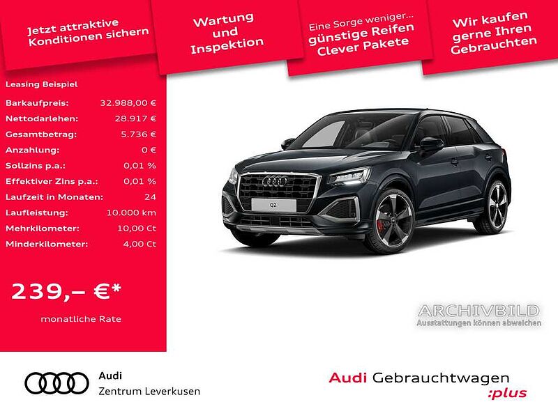 Audi Q2 35 TFSI advanced LED AHK PDC SHZ VIRT ACC