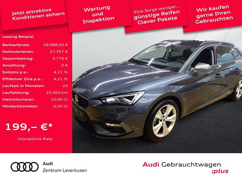SEAT Leon Sportstourer FR DSG VIRT LED KAM SHZ PDC
