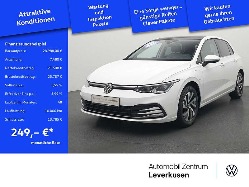 Volkswagen Golf VIII 1.4 eHybrid Style DSG PANO HUD AHK KAM