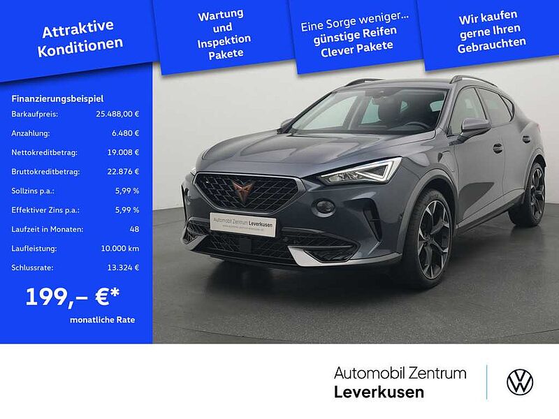 CUPRA Formentor 1.4 e-Hybrid LED SHZ AHK VIRT PDC KLIM