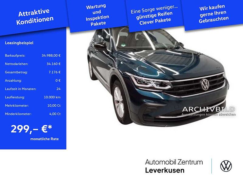 Volkswagen Tiguan Move DSG VIRT MATRIX HUD AHK KAM SHZ PDC