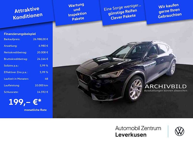 CUPRA Formentor DSG VIRTAHK LED SHZ PDC