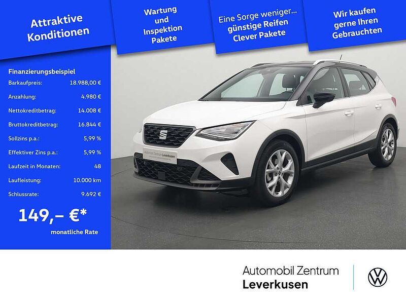 SEAT Arona LED KAM PDC SHZ NAVI KLIMA