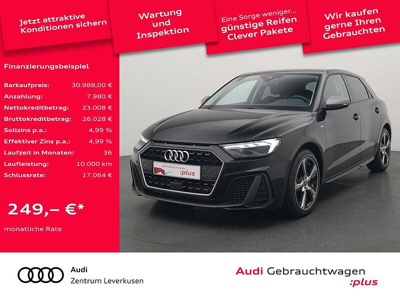 Audi A1 Sportback 40 S line VIRT LED KAM SHZ PDC