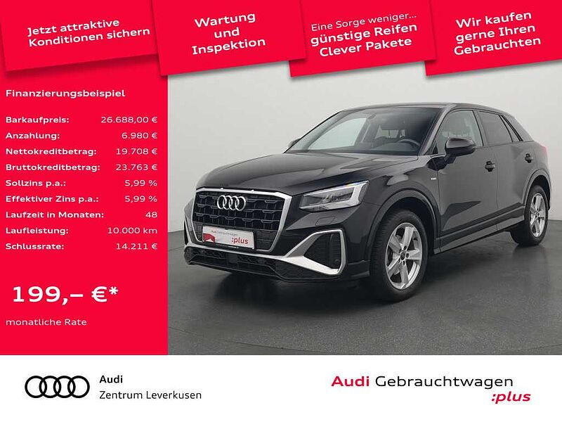 Audi Q2 35 S line LED KAM SHZ PDC KLIMA